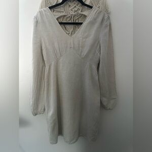 Sincerely Jules | cream oatmeal dress